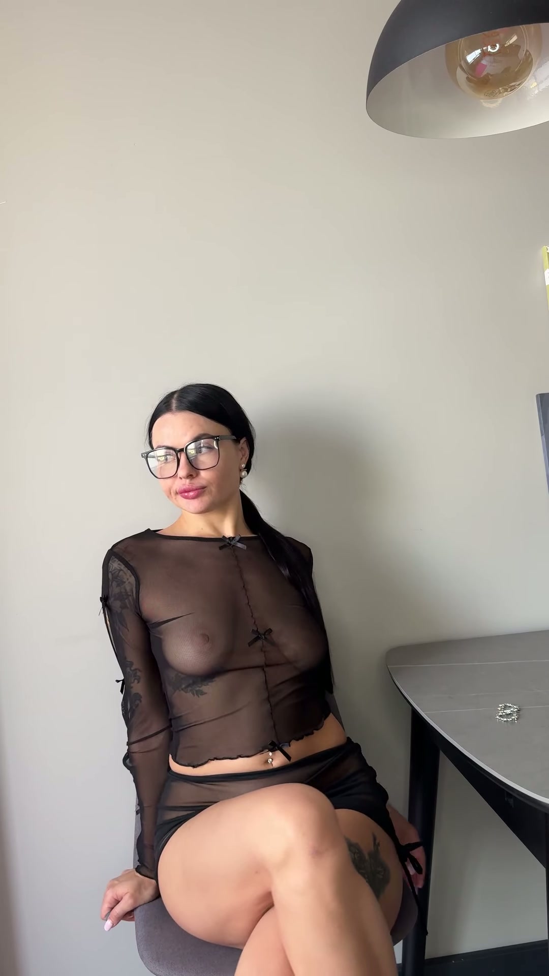 This set should be worn without underwear