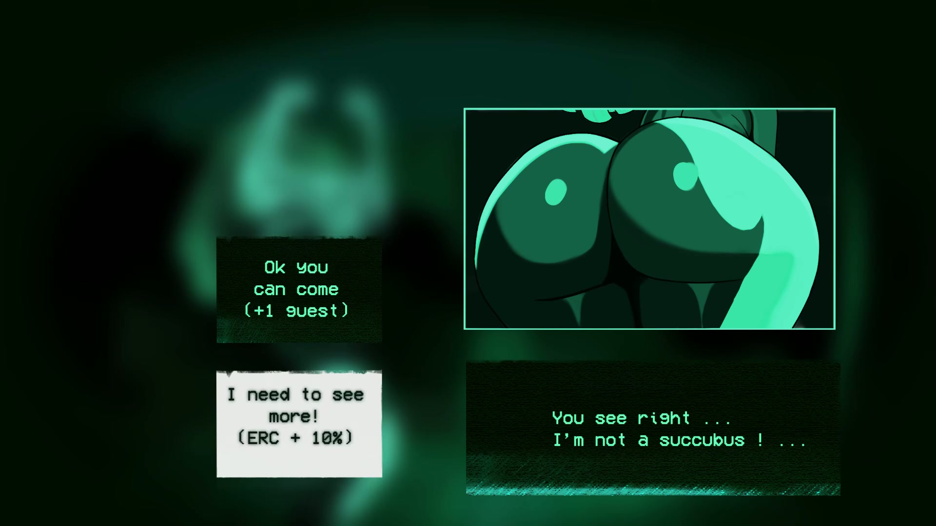 You really should check if she is a succubus ! [No i'm not a succubus!]