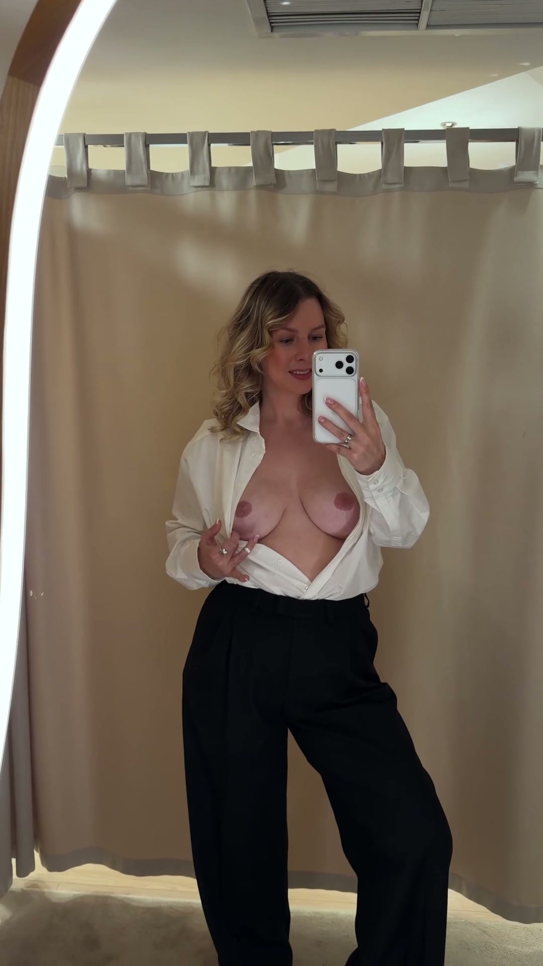 Can't stop playing with boobs