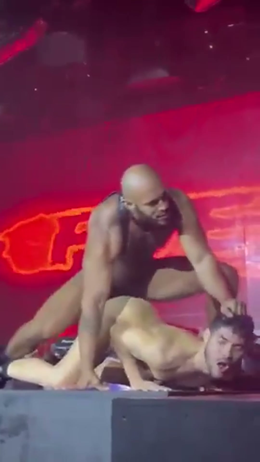 Fucked on stage