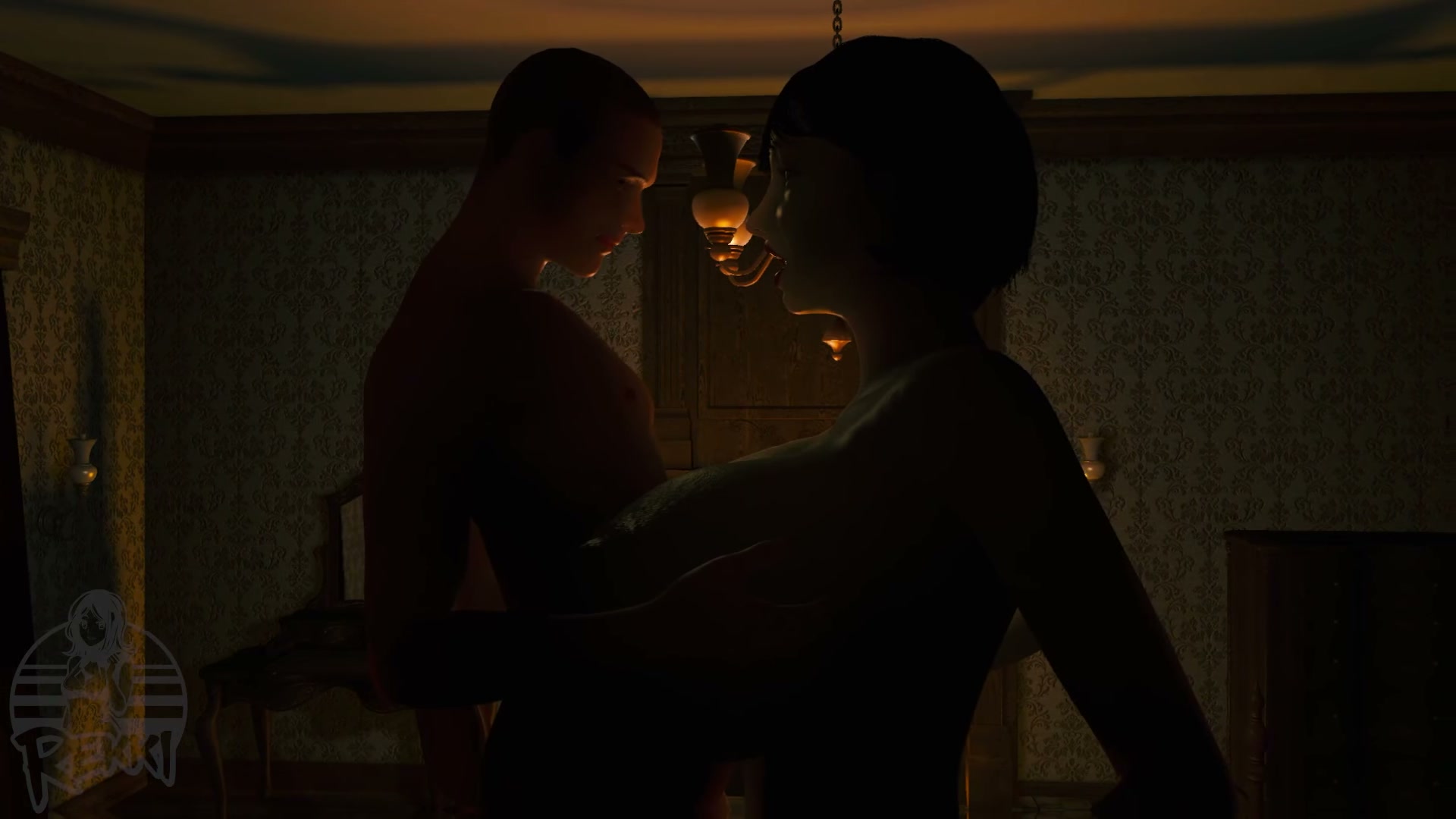 Timestopped Lady Dimitrescu gets her bosom destroyed