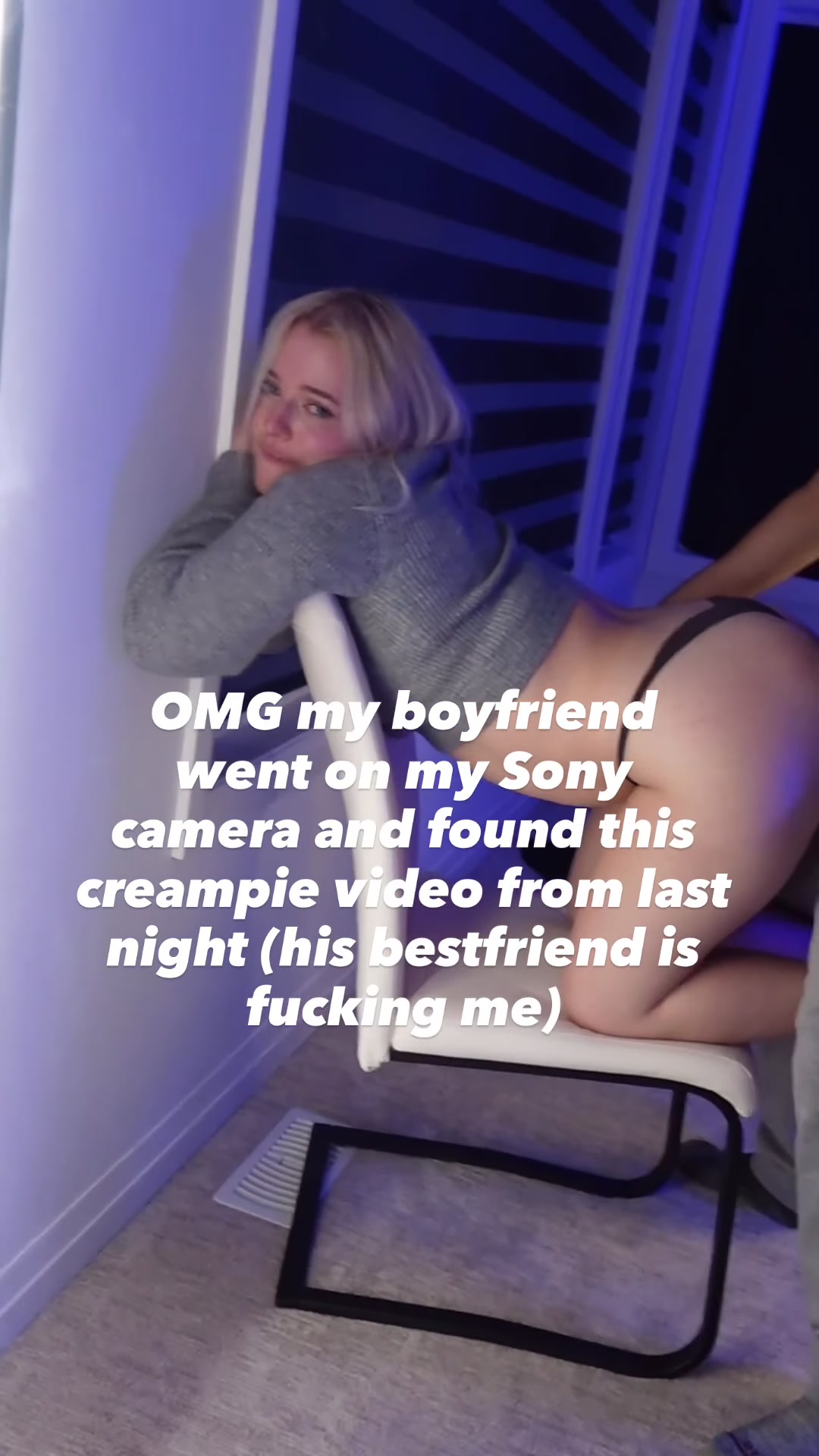 Boyfriend finds out the hard way I cheated oops