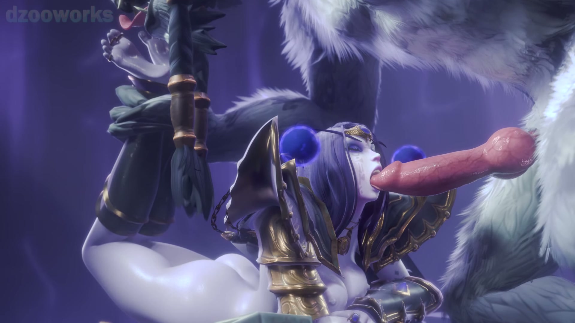 Xal'atath x Worgen (Dzooworks)