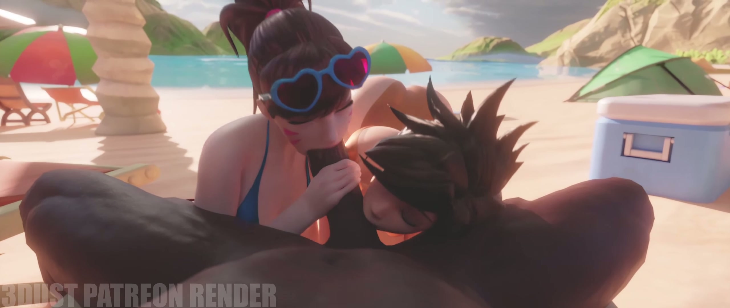 Dva and Tracer (threedust)