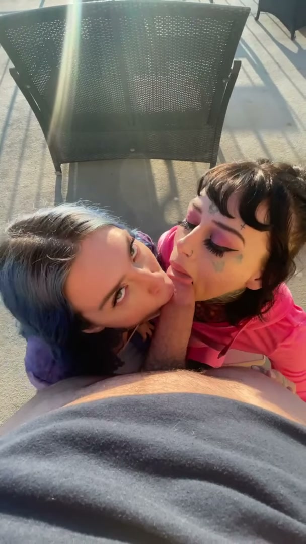 Would you let us drain your balls between our pretty faces