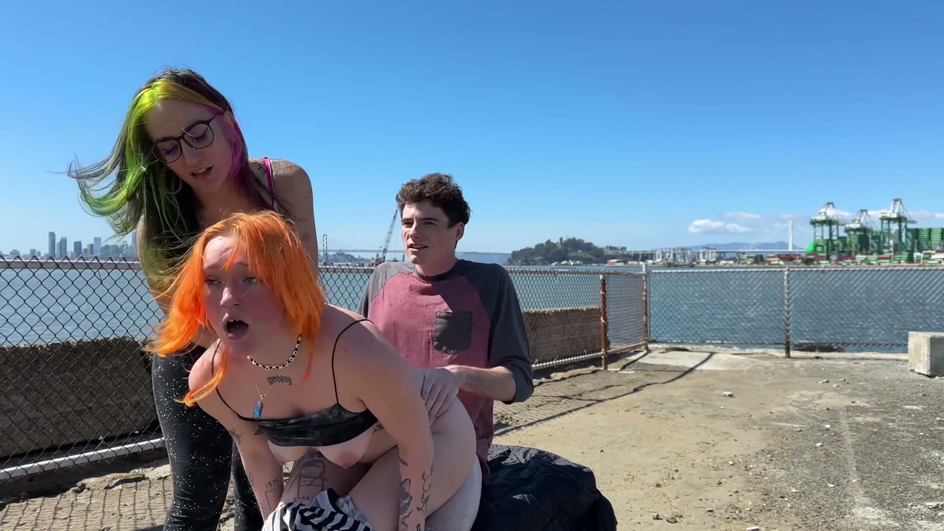caught in public!