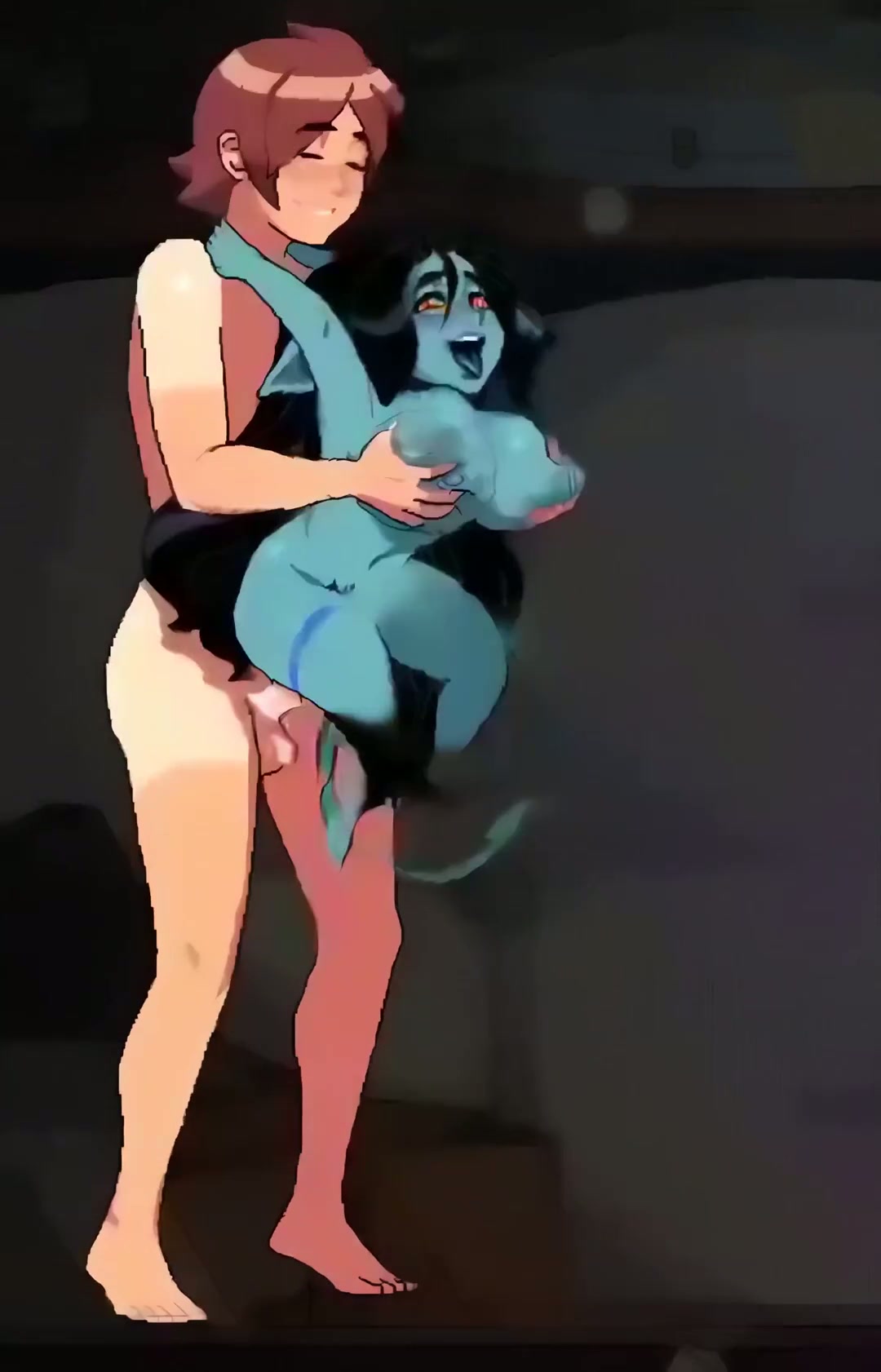 Kaleida (Animation by Cloud-Meadow) [Shes a species that's called a Brownie monster]