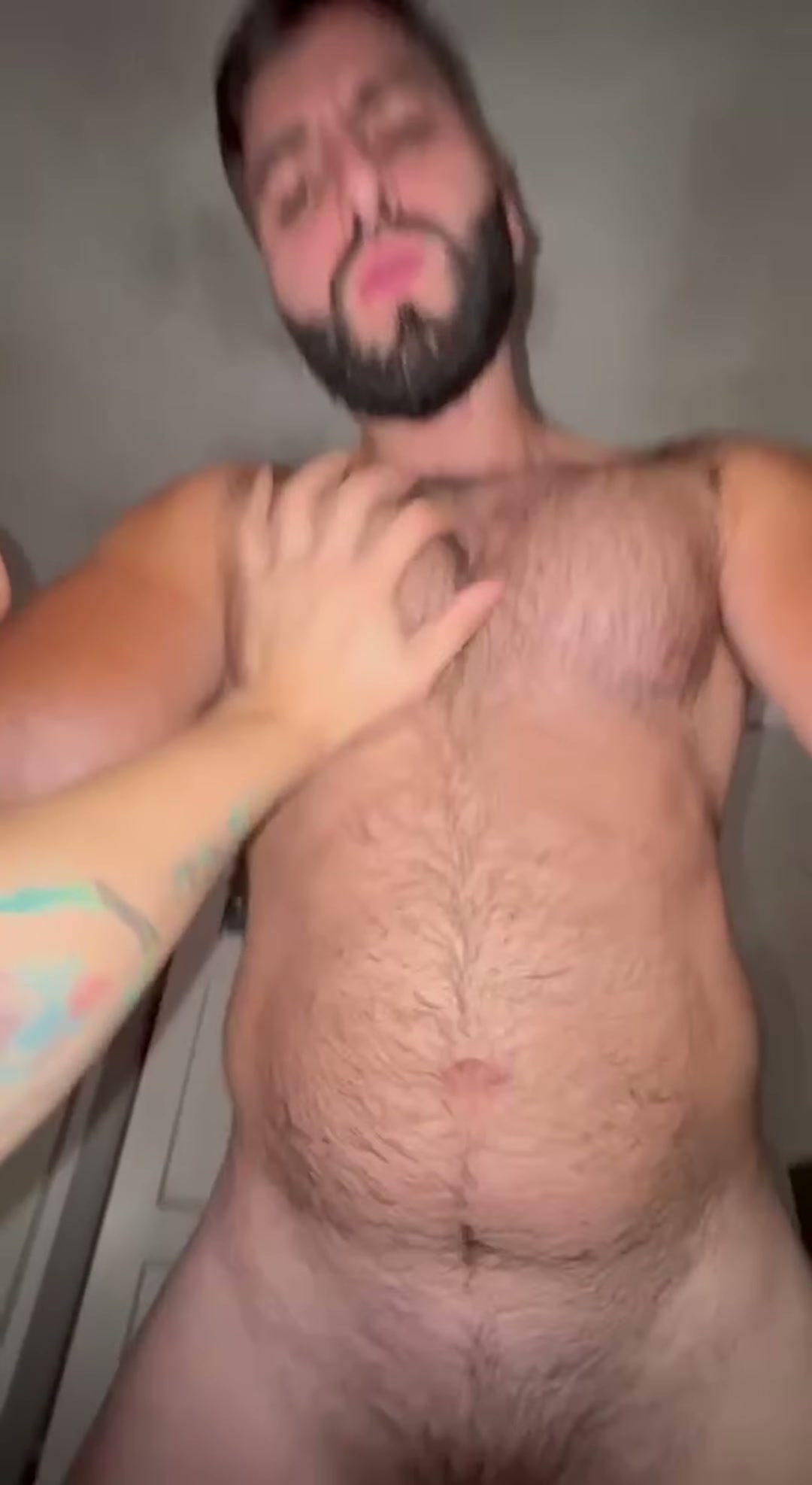 Do you enjoy watching your alpha's hairy chest while he is using your hole?