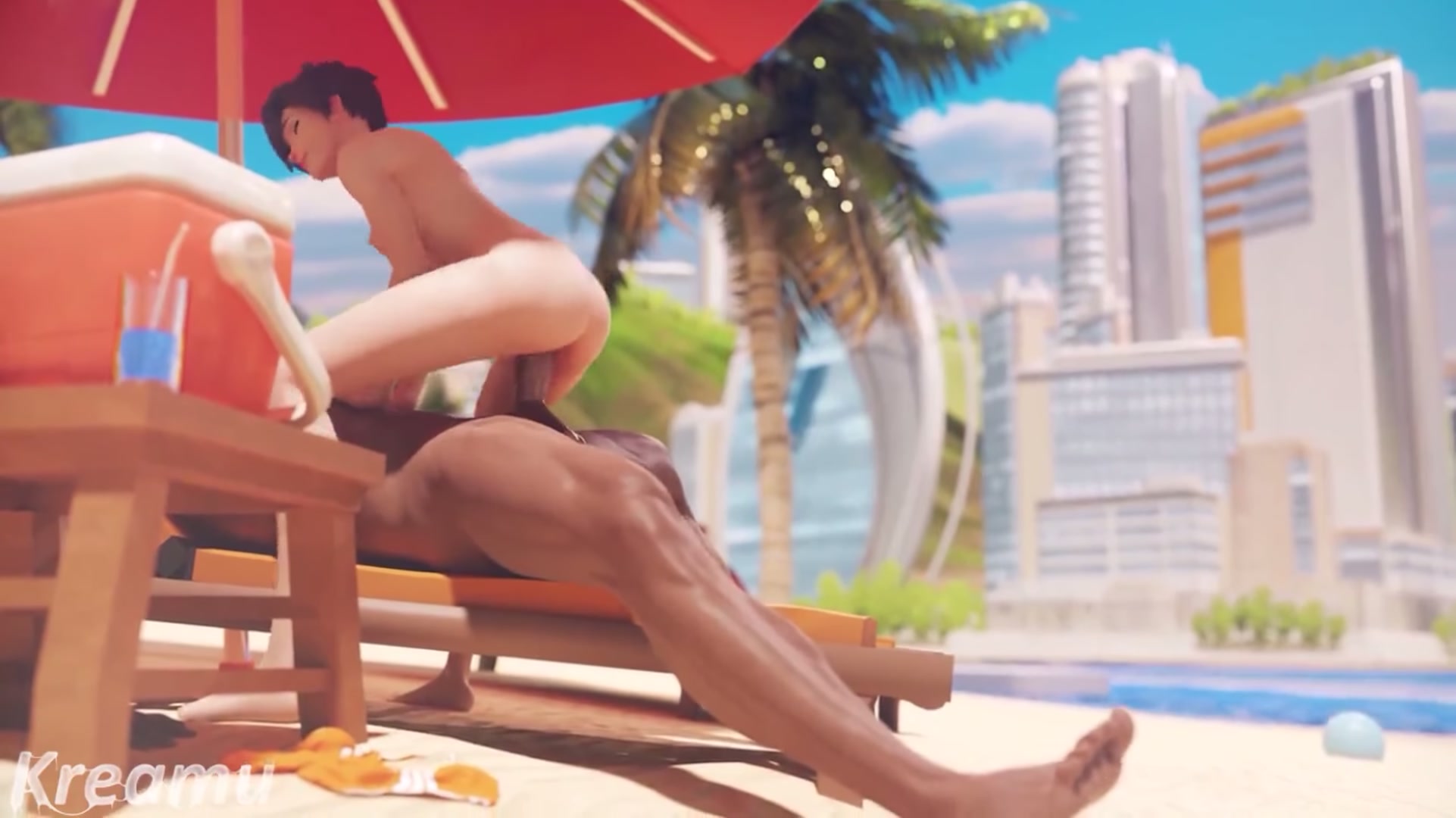 The reason why everyone forgets tracer is lesbian (Kreamu3D)