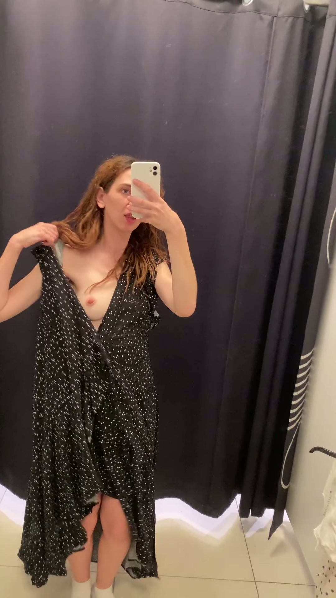cute dress but better without