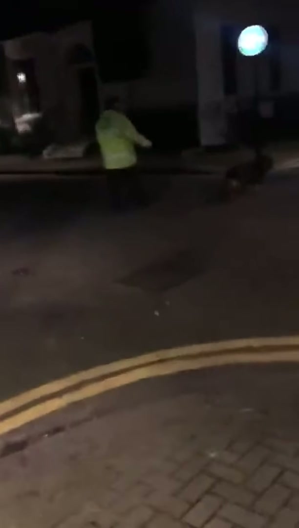 British Indian giving BJ in public