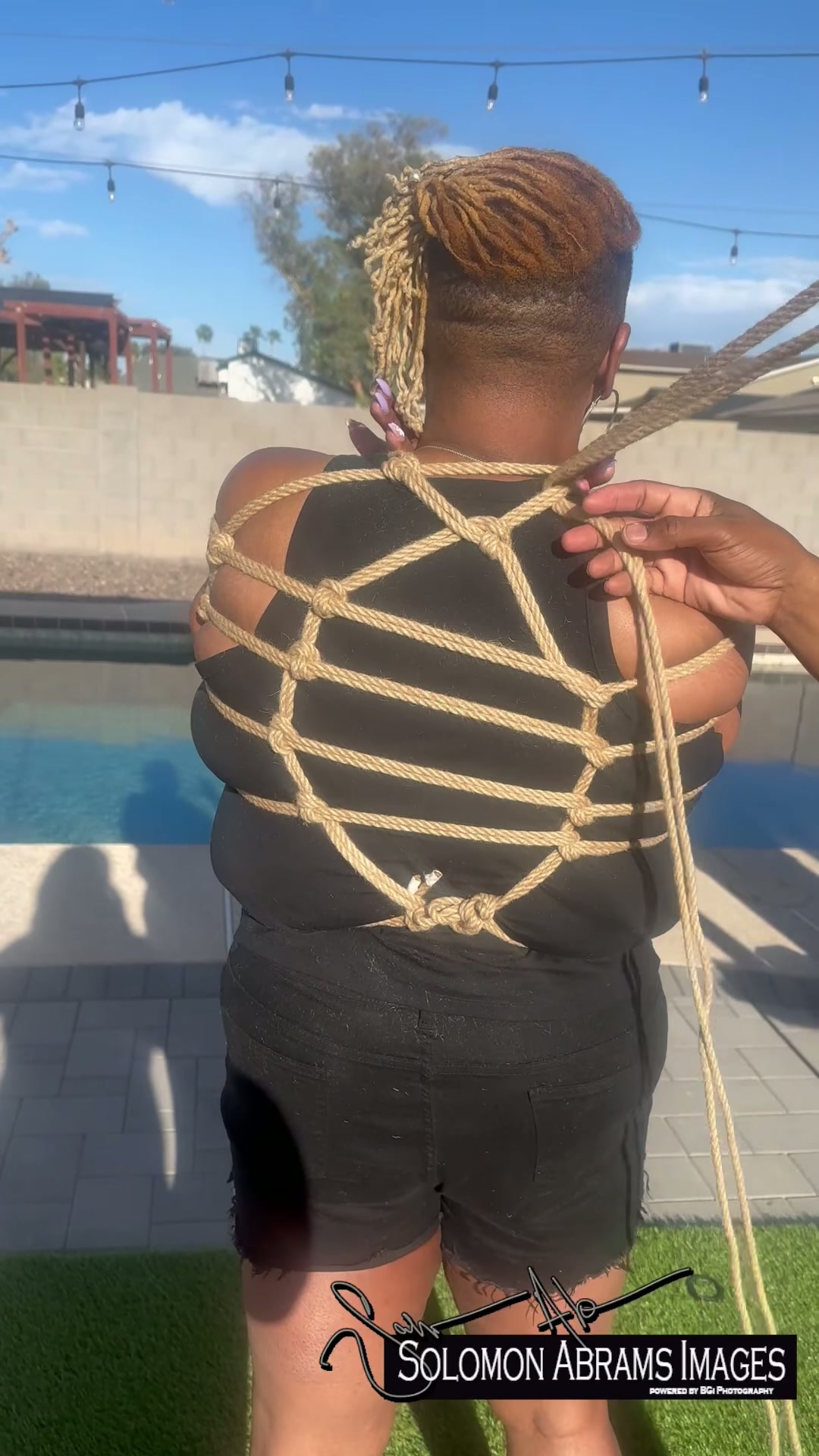 Fireman harness variation