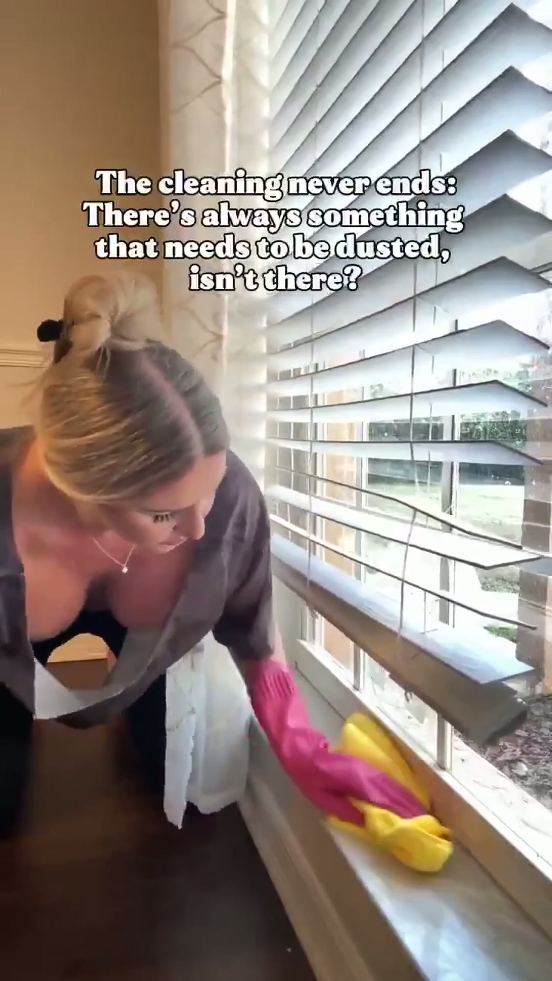 The struggles of cleaning!