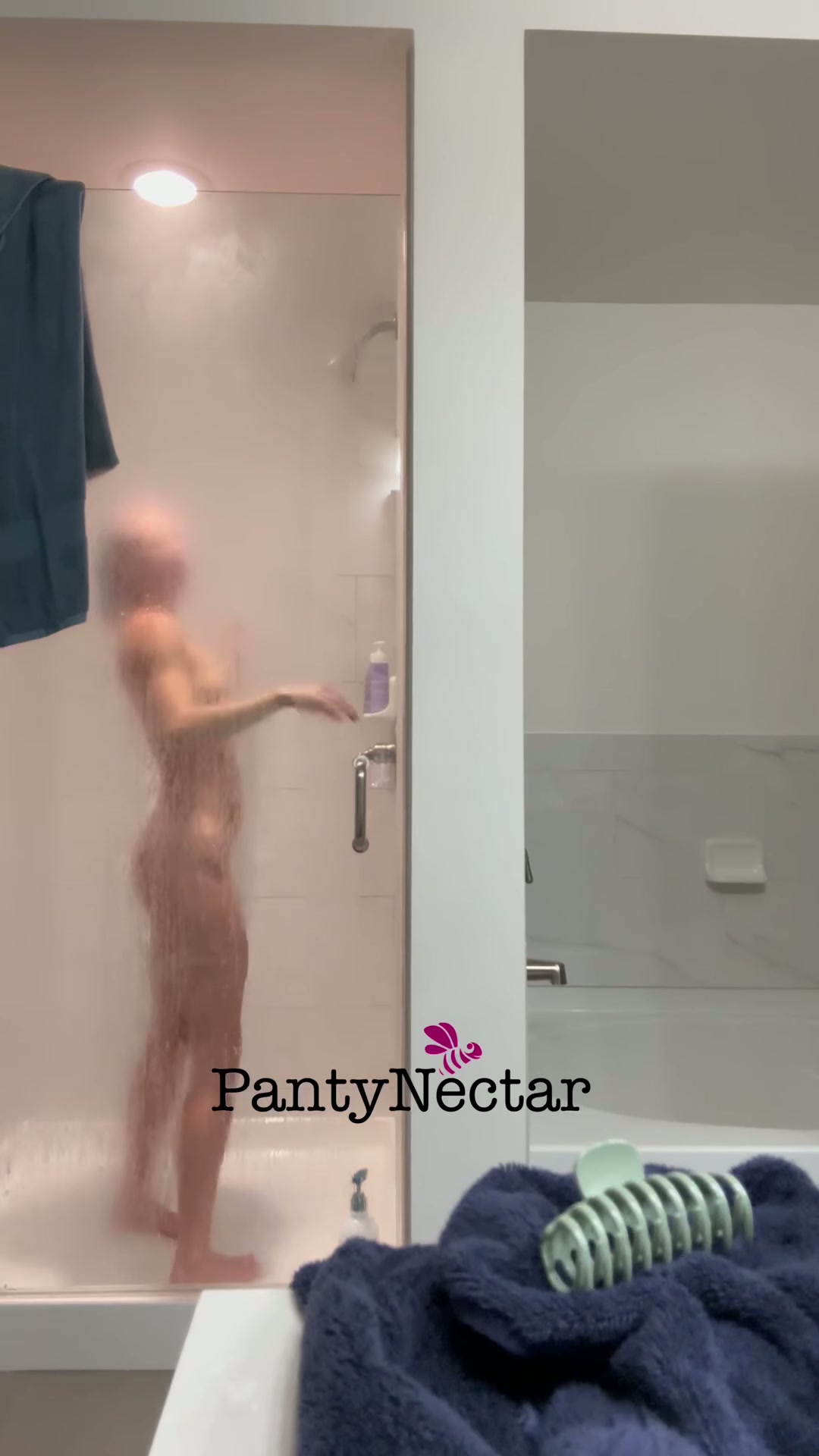 Booty on the glass