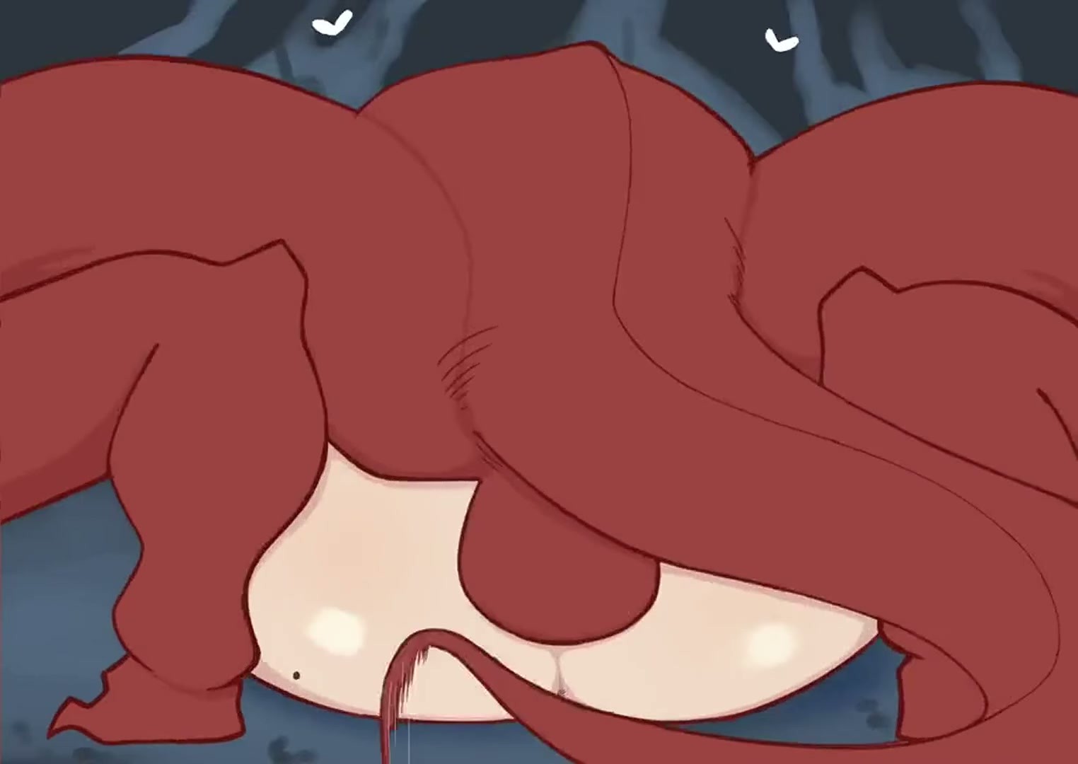 This veteran adventurer was taking a short snooze when a low-level reptilian rapist managed to sneak up and slam a thick, scaly lizard cock up her ass! Just look at her face, she can't believe she forgot the one and only rule in the dungeon: Never drop your guard! [cumdumpsonic]