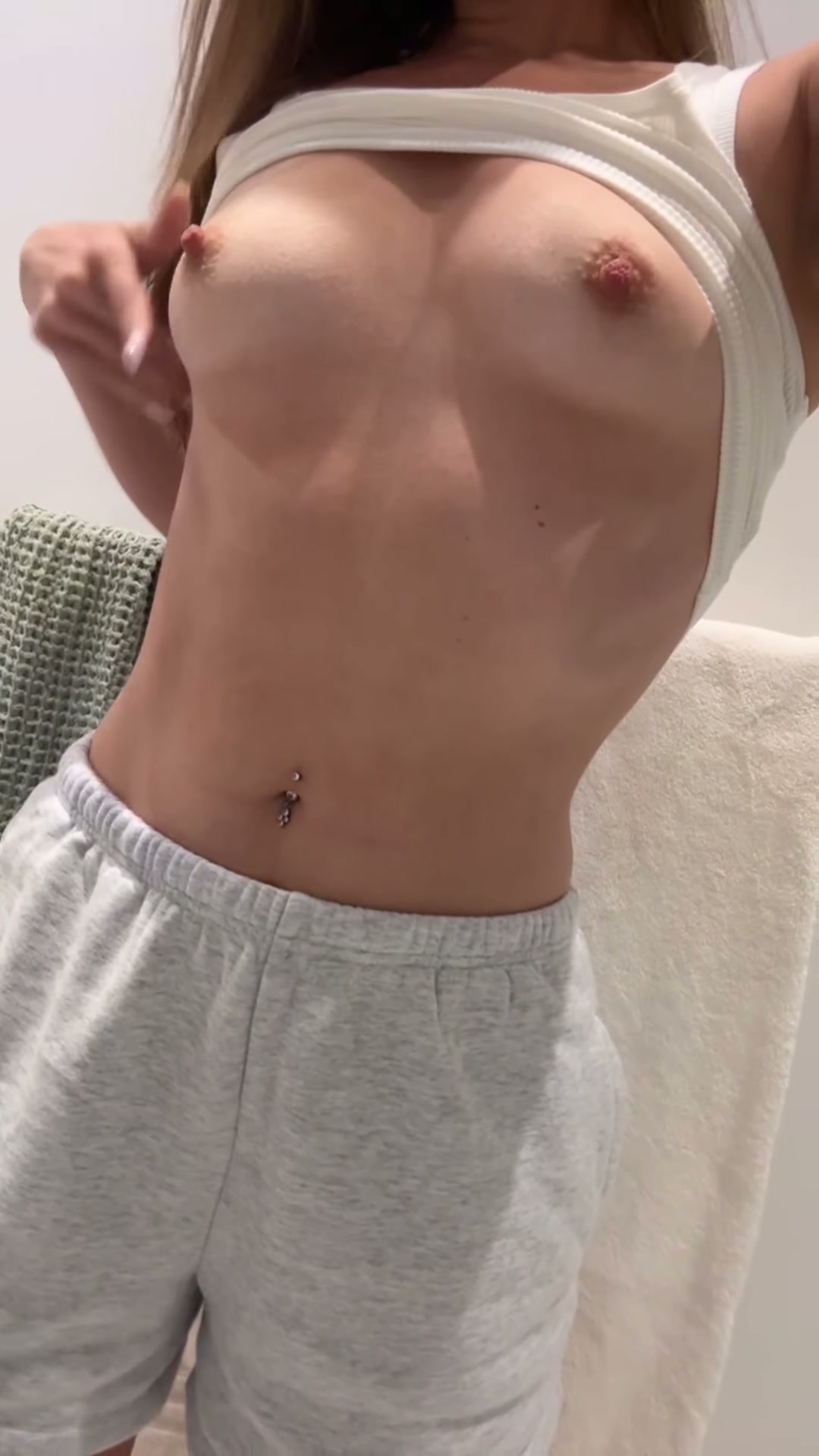 my nipples in clothes vs out….