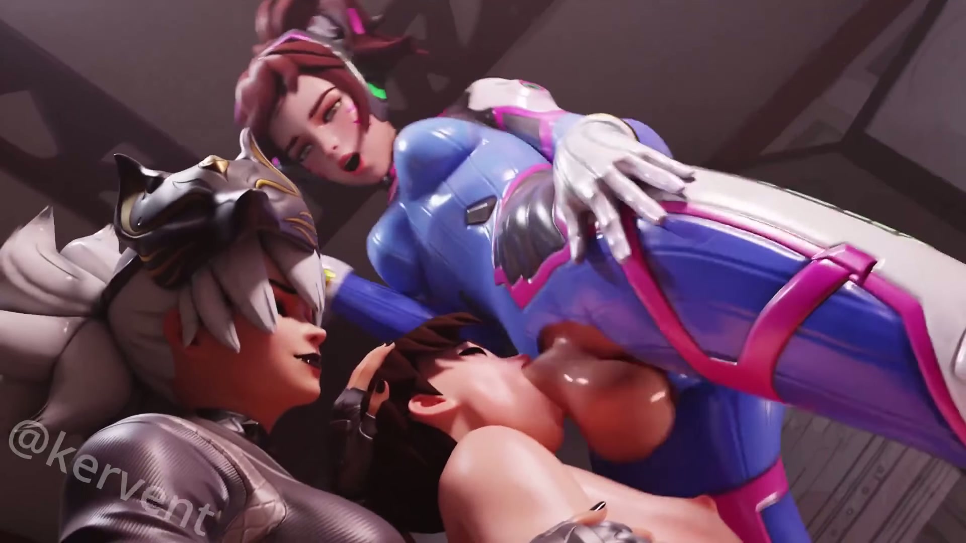Facefucked by D.Va [Overwatch] (by Kervent80)