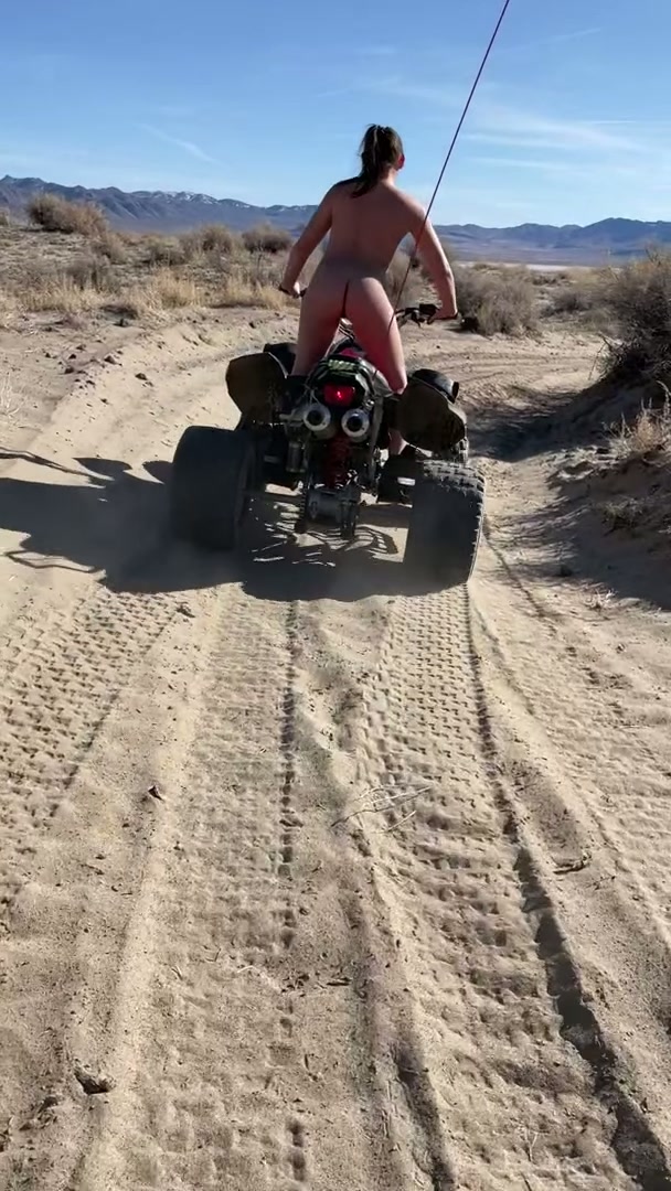flaunting my bare skin all over these dunes