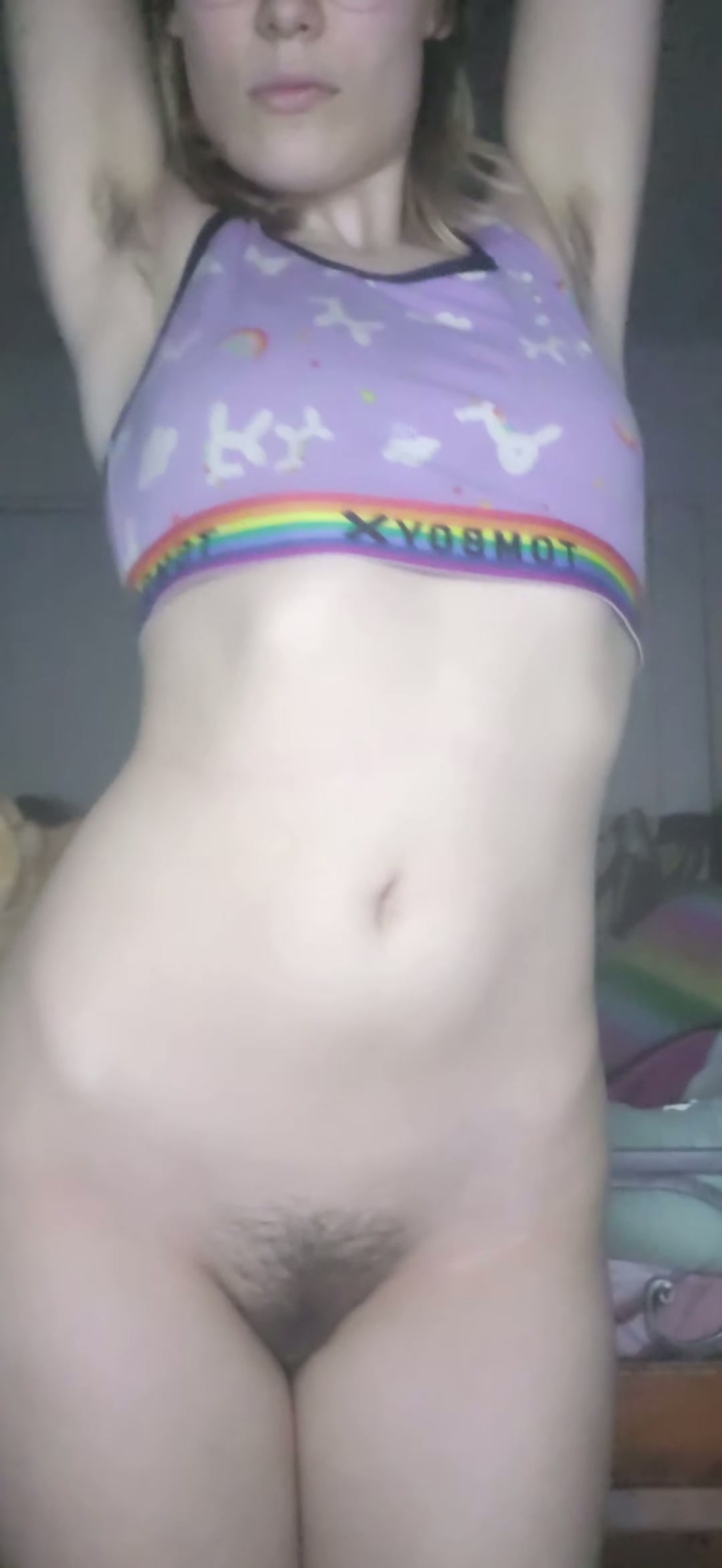 Cute sports bra, cute person, what more do you even need?