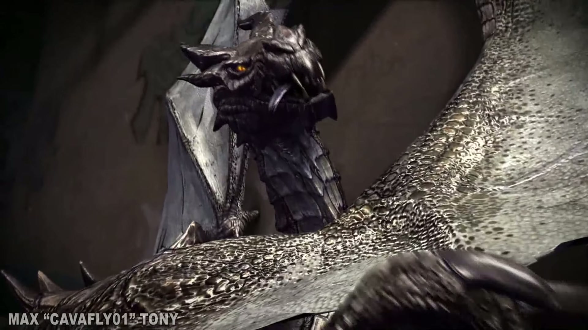 Wyvern's pet human (Cavafly01) [M/F, Animated]