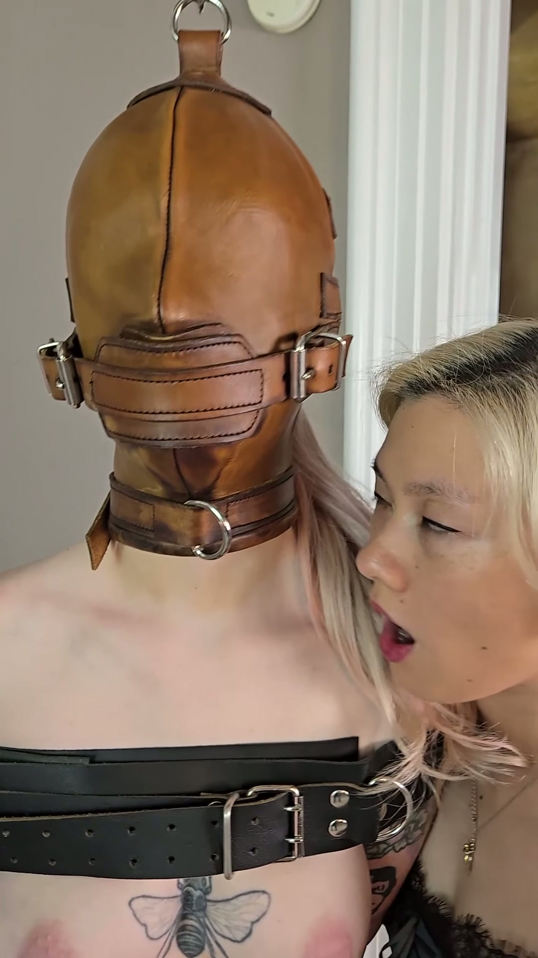 Bound and cumming