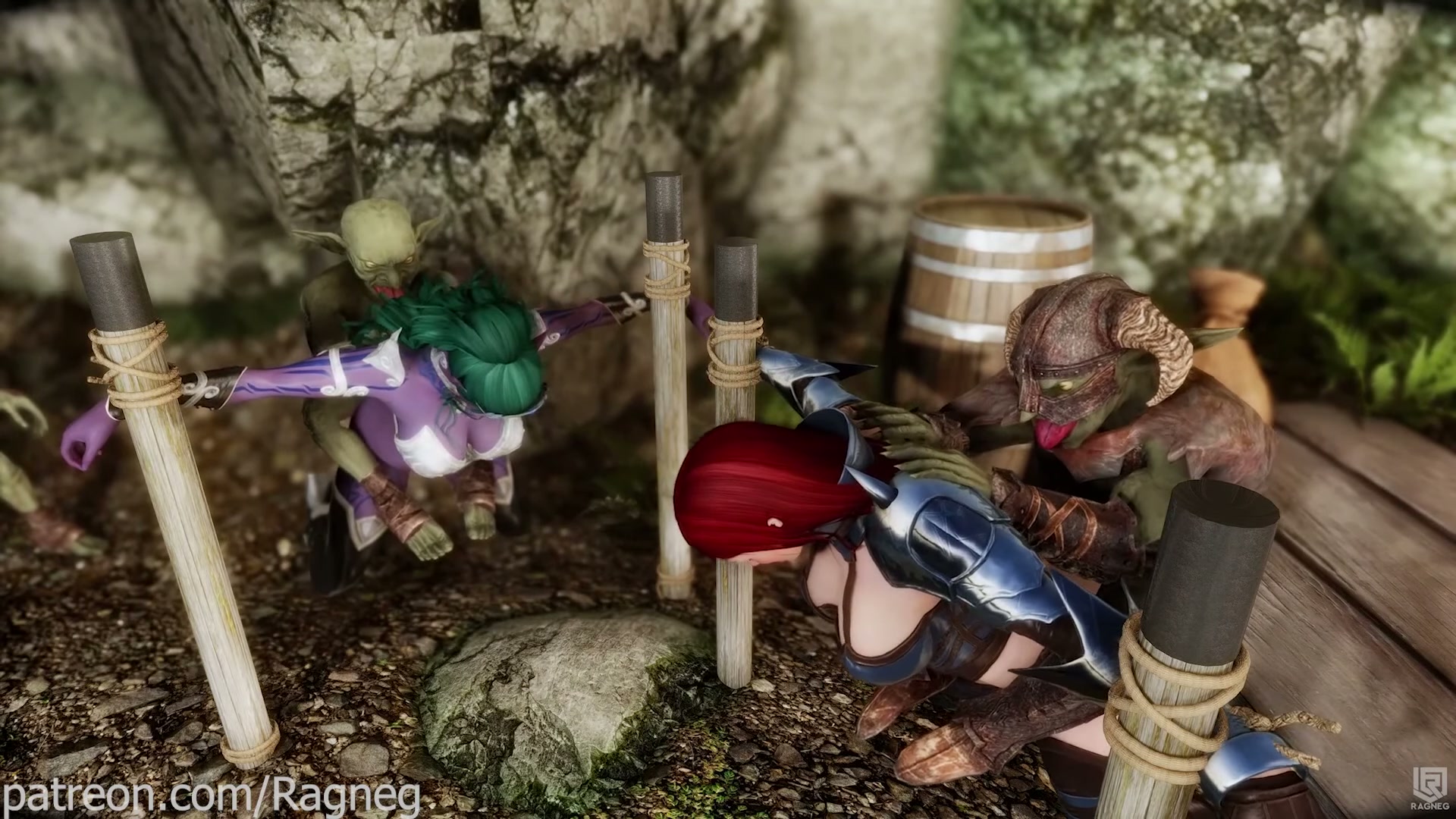 Captured by Goblins (Ragneg) [Skyrim]