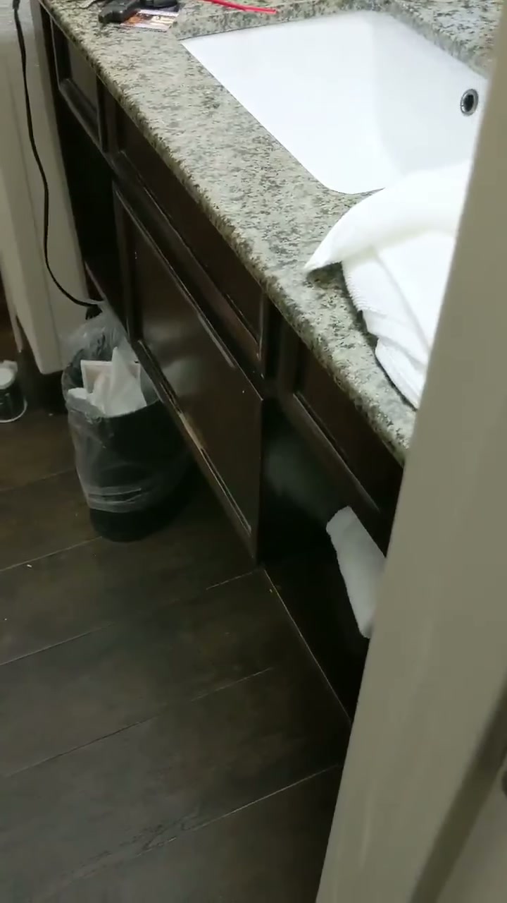 Nude for Delivery at the hotel