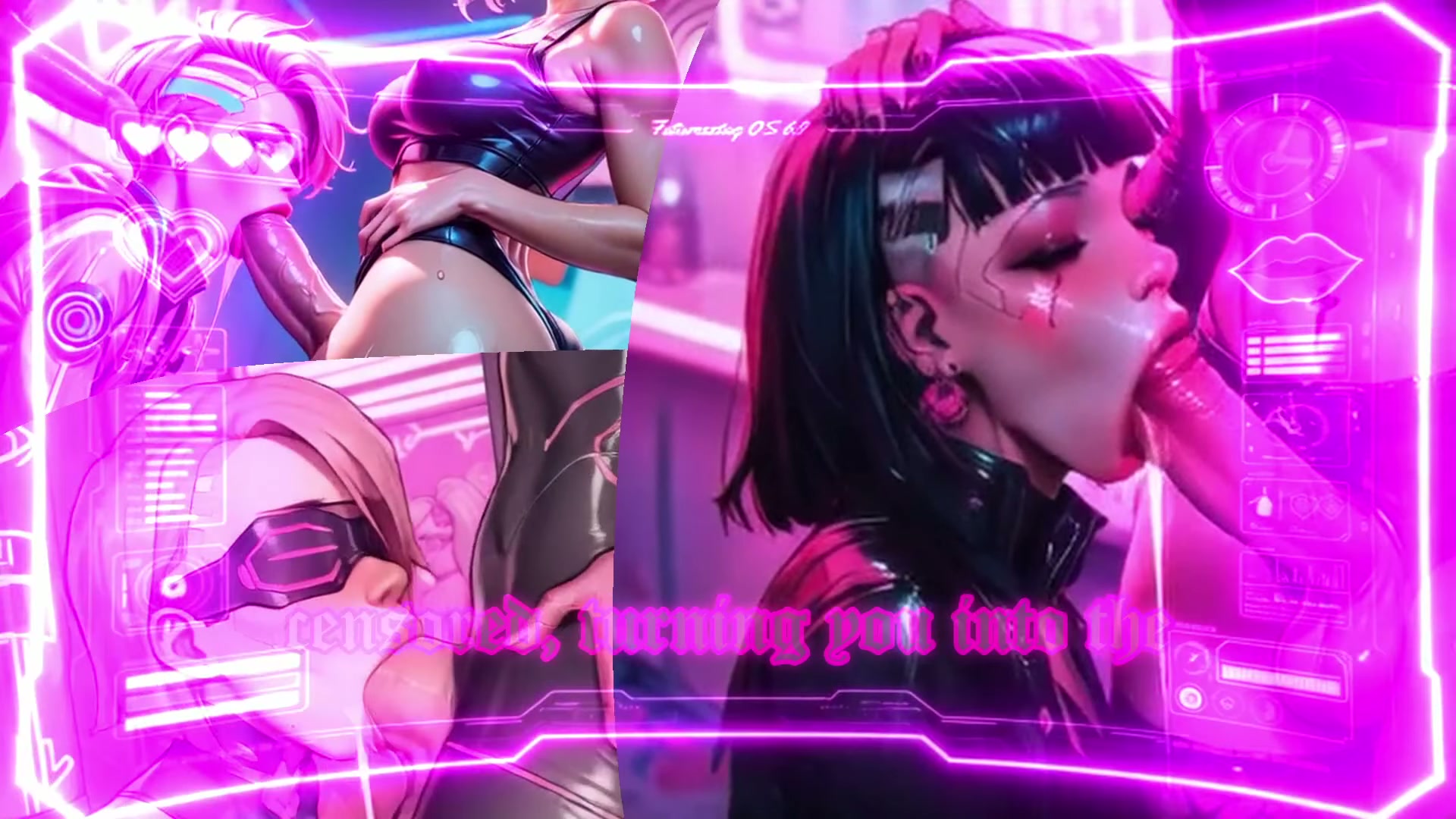 [RELEASE] [SISSY HYPNO CAPTIONS] 🔮🔐🌀 "Why Can't I think Straight?"💋😵‍💫🩷 (Animated Sissy Captions #6) - Futamaxxing (⁠ ⁠◜⁠‿⁠◝⁠ ⁠)⁠♡
