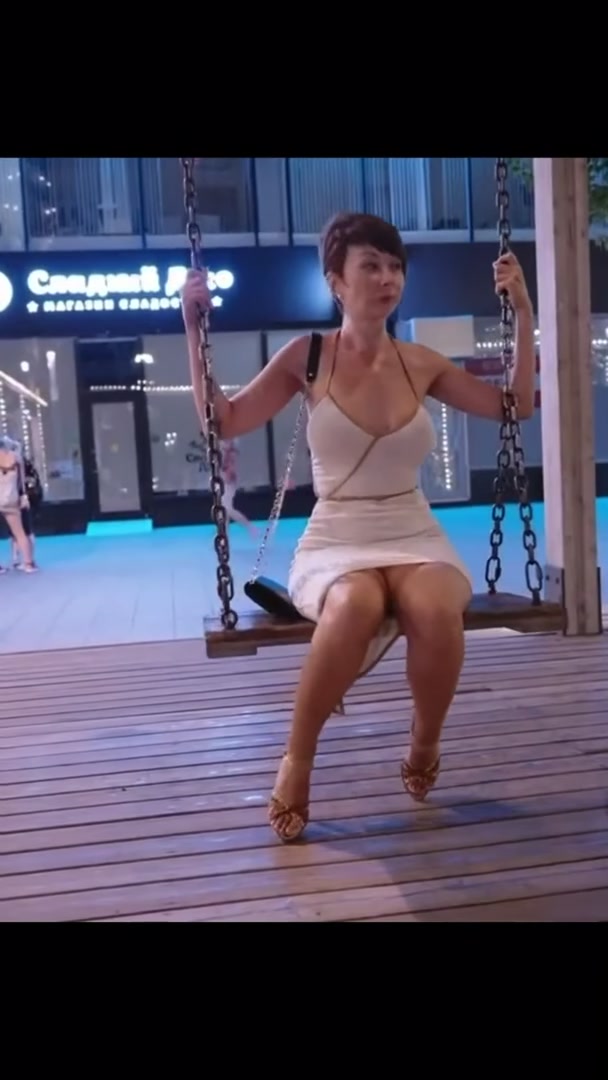 Eye catching low cut dress