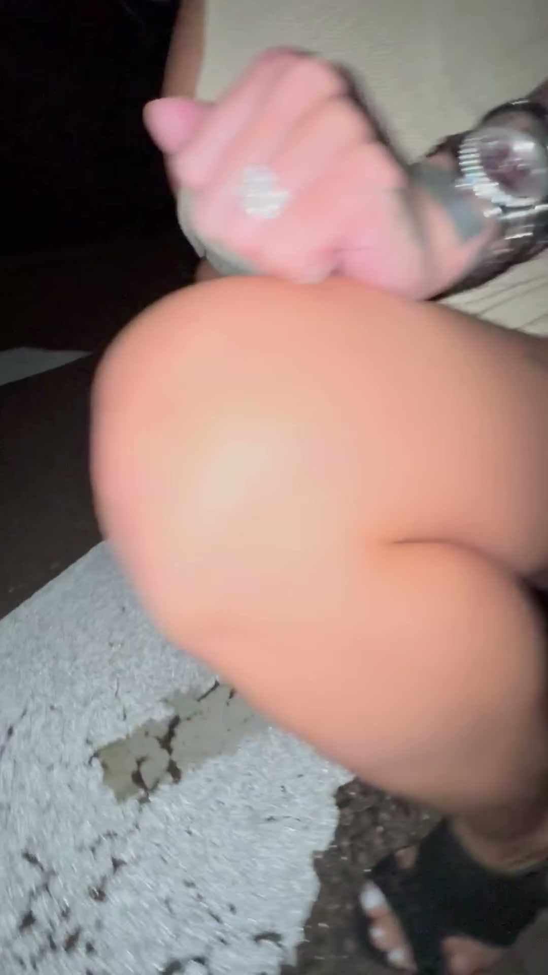 My first attempt at a public piss video (went for a walk in front of neighbors house)