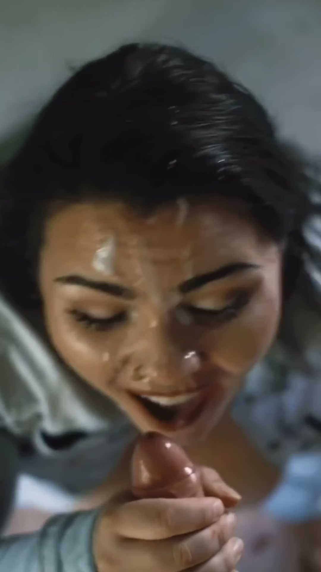 she got drenched