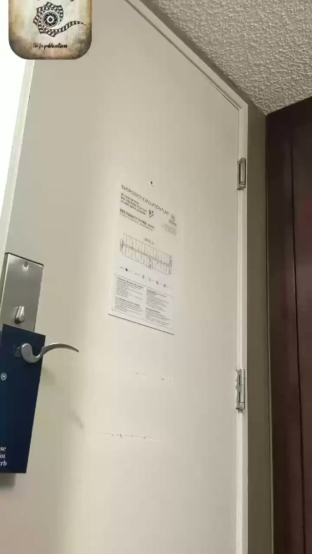Topless pizza dare in a hotel