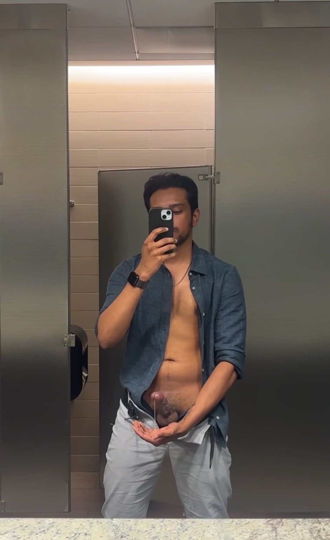 Trying not to make a mess 😛