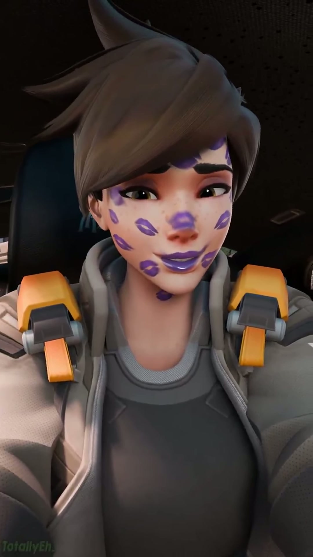Tracer Loving Widowmaker Marking Her Territory (Eh art thingies)