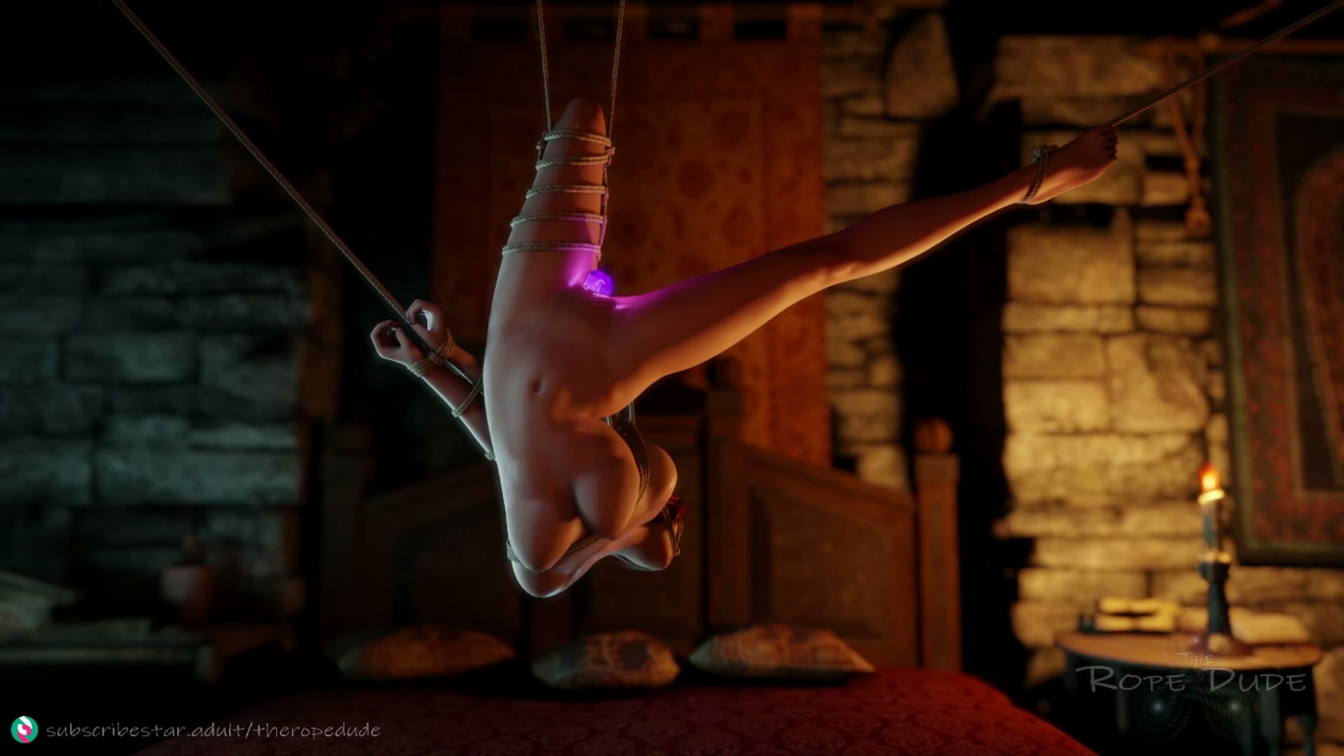 Tied up