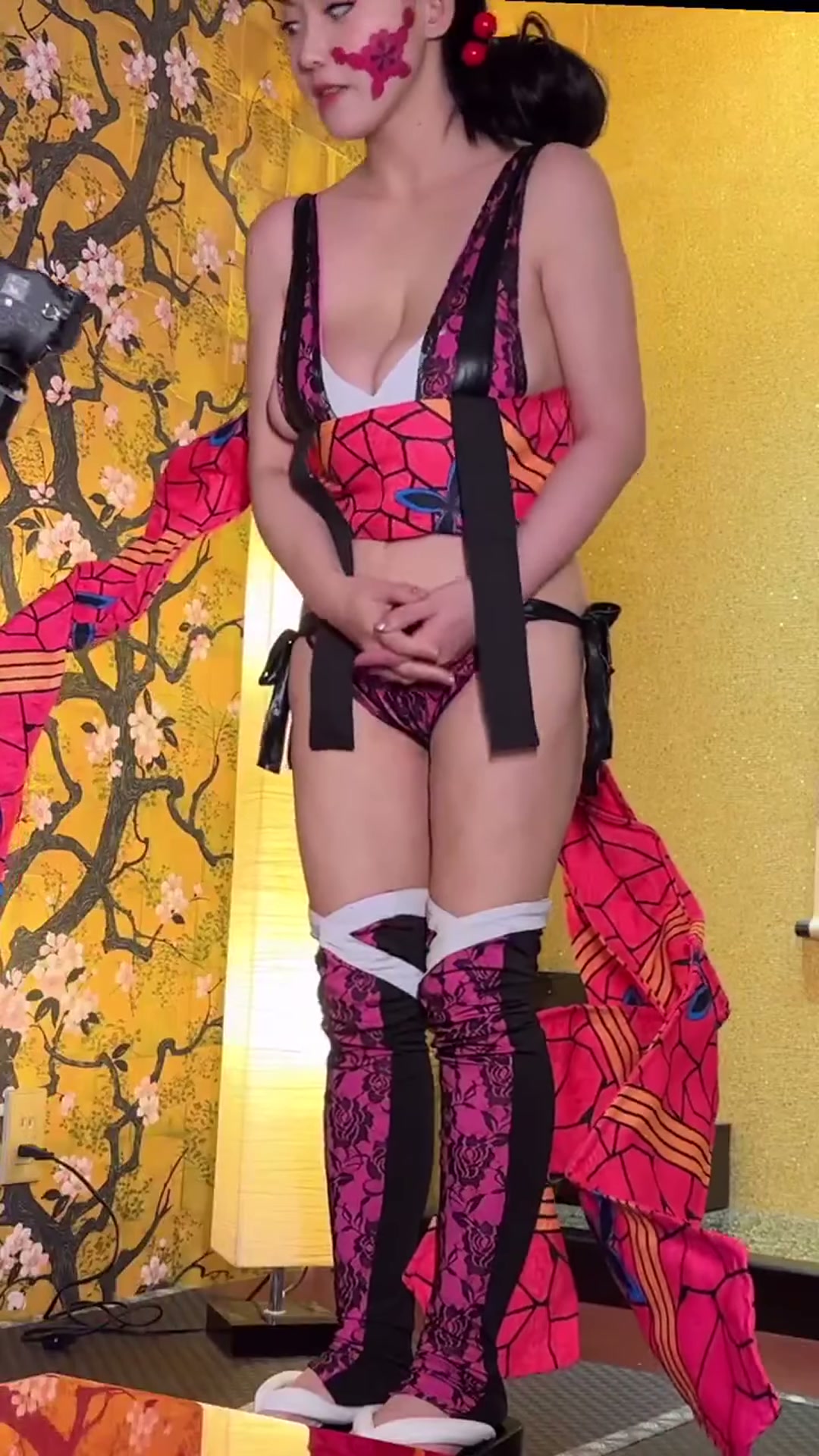 Kaho Shibuya's recent weight change (September vs April 2024) - which one do you prefer?