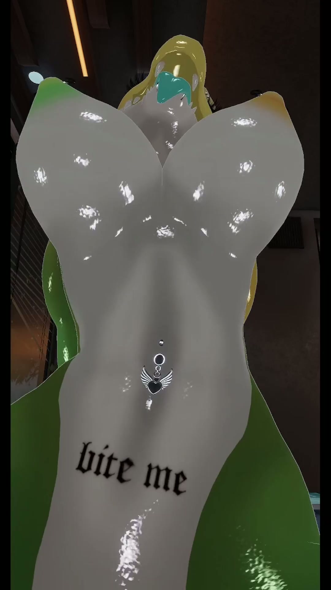 Gummy Gator Girlfriend gets her new Cream Supplier~