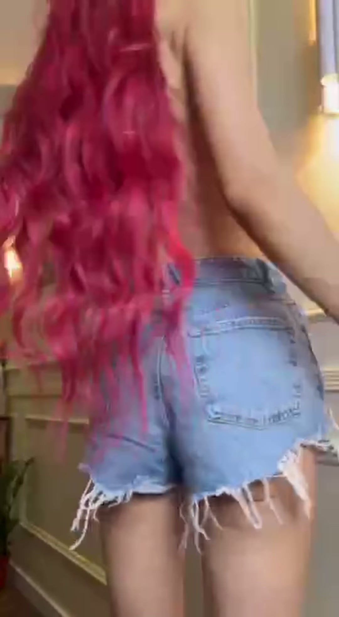 These jeans look best without a top