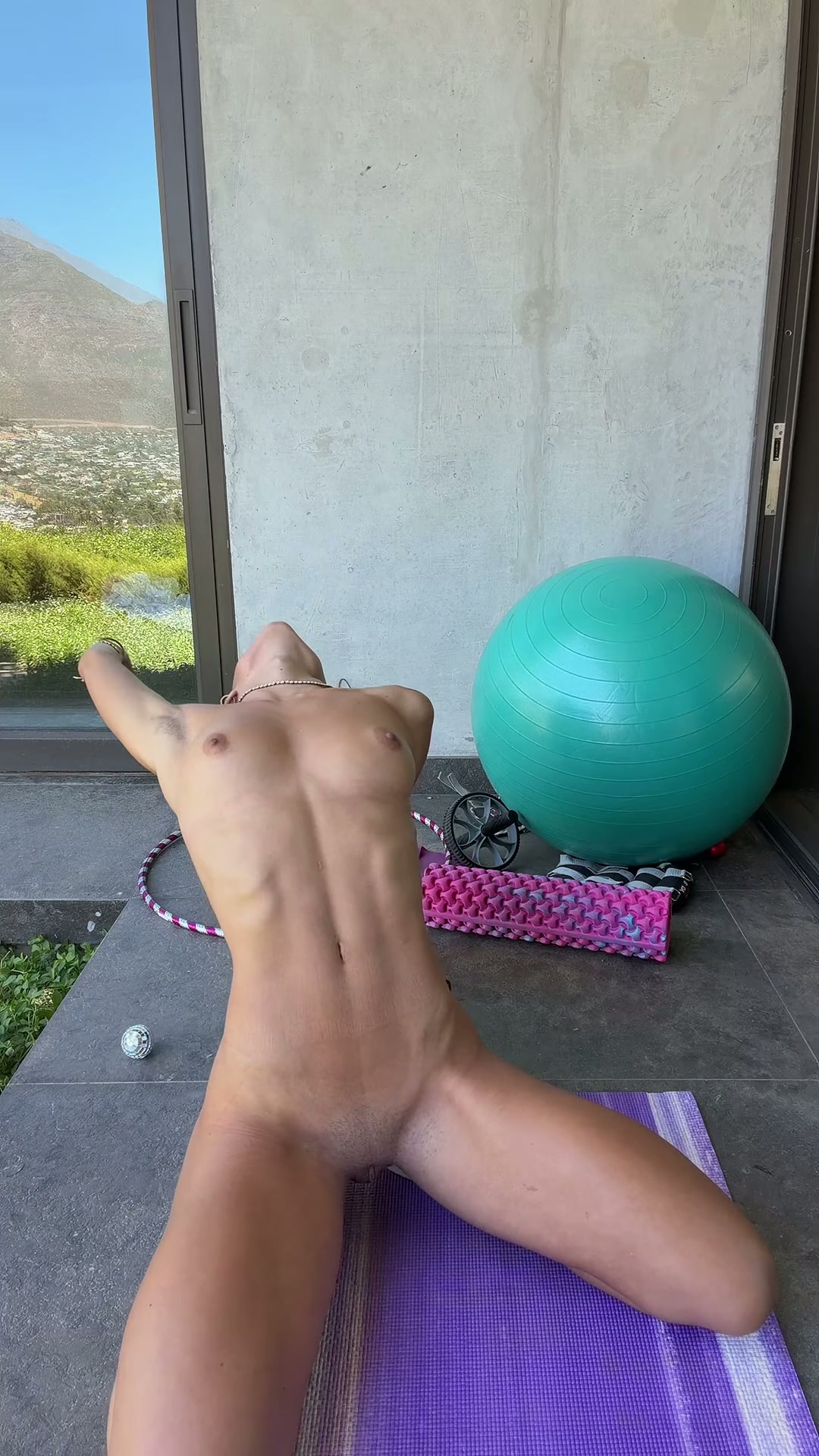 stretching to keep me skinny