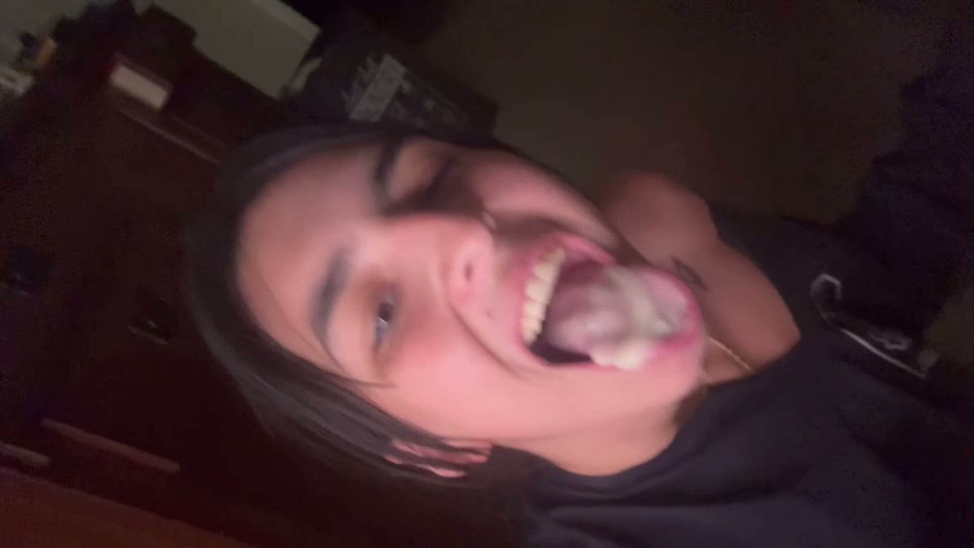 i love swallowing all of his cum