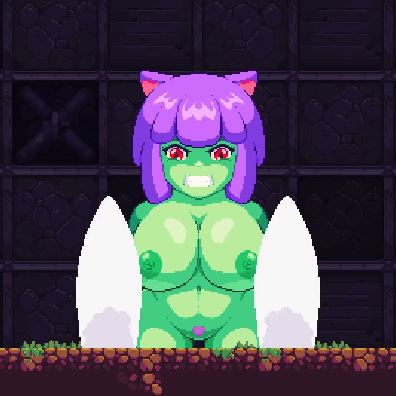 Working on some boss animations for Scarlet Maiden