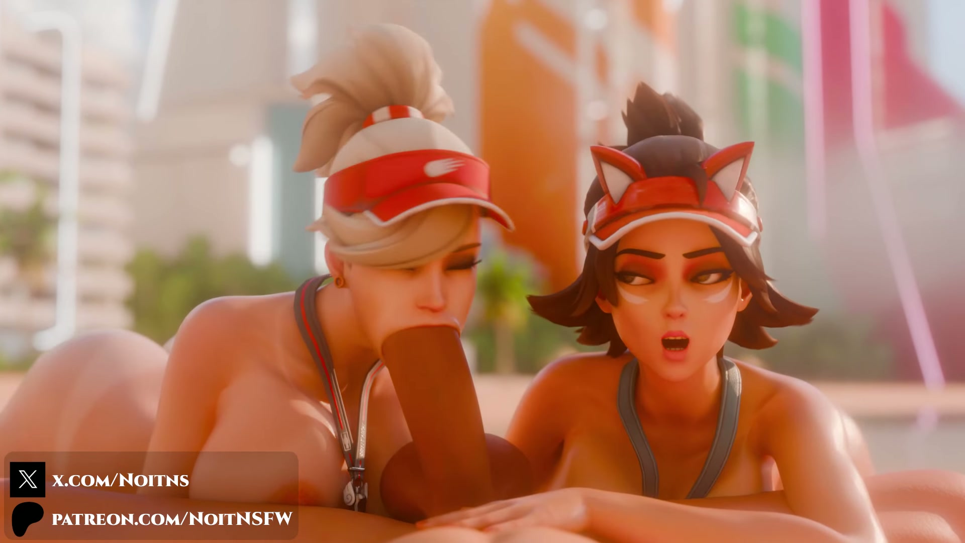 Lifeguards Mercy and Kiriko (NoitNS)