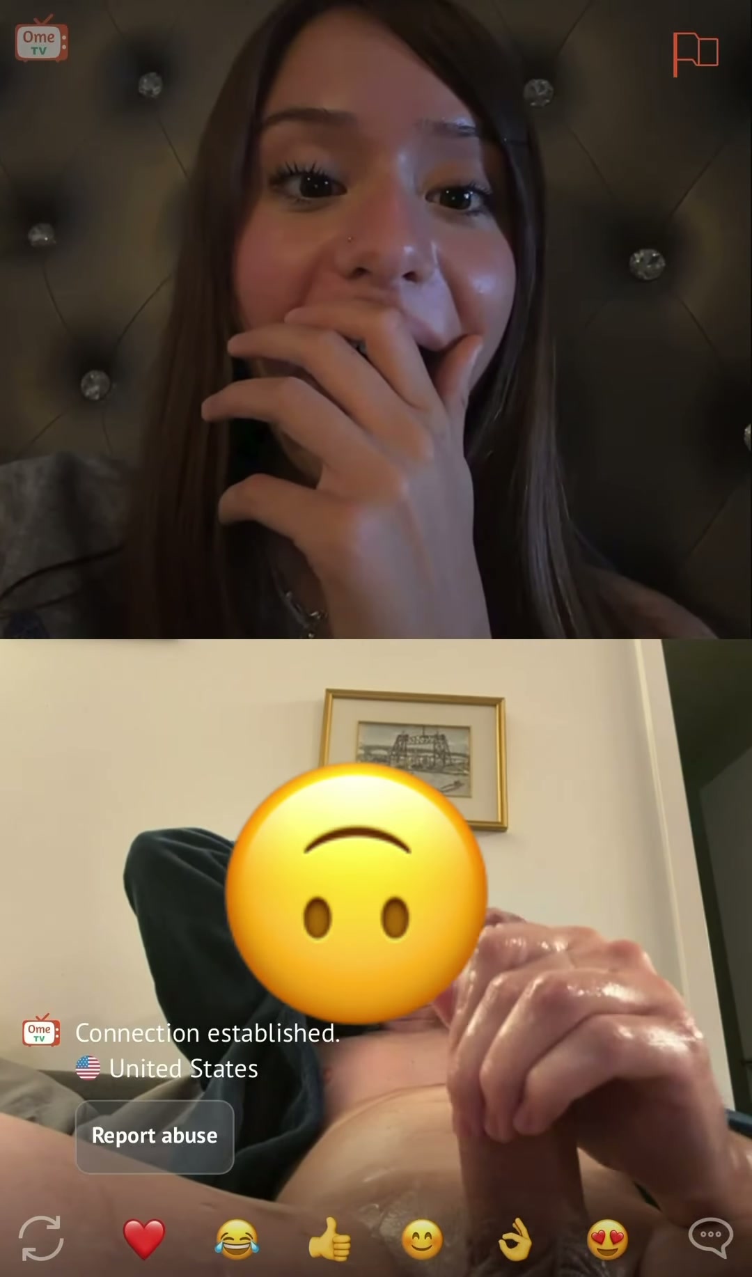 She couldn’t believe my cumshot