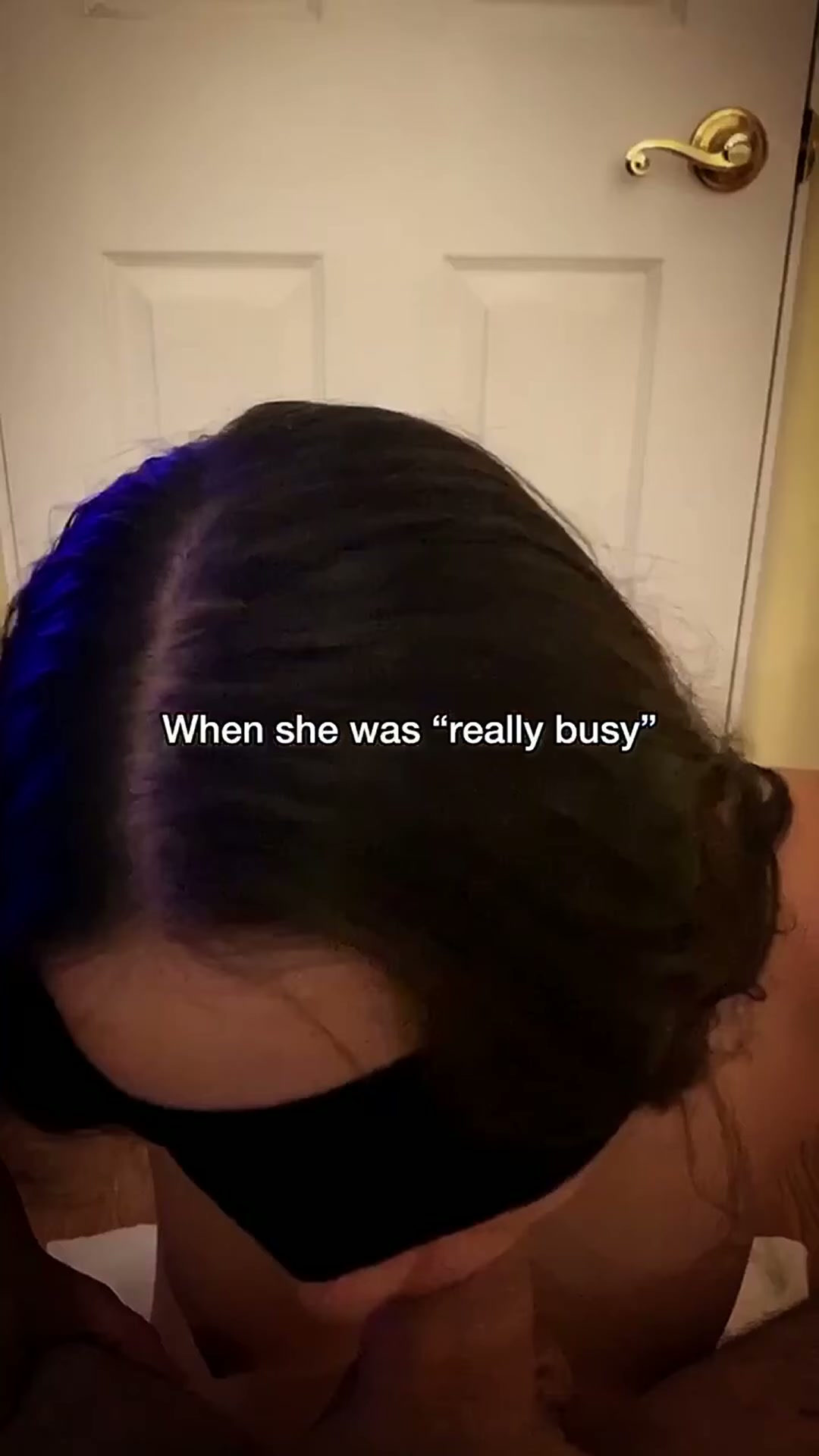 You’ve never seen your girlfriend like this, have you?