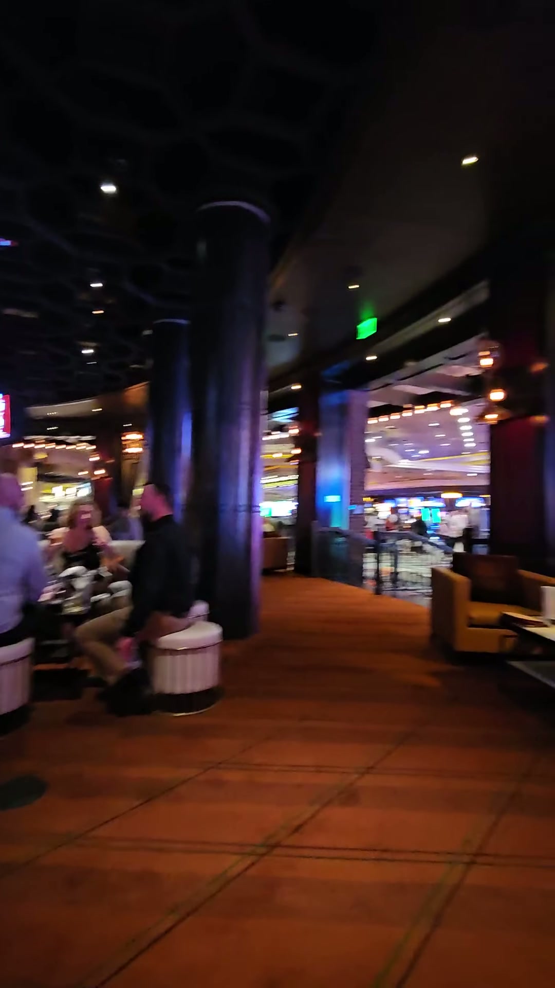 Two girls flashing in a full bar ;)