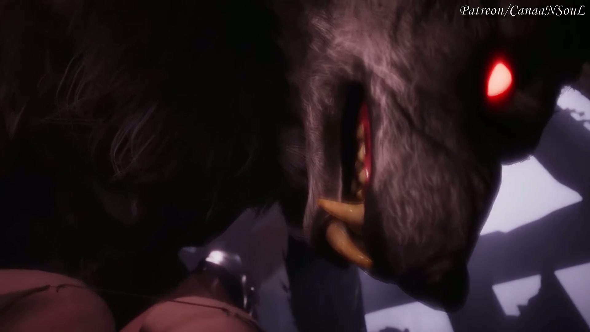 POV: You were flirting way too much with your werewolf tank on the way to your next mission, and now he's trying to get you pregnant again (soulofcanaan)