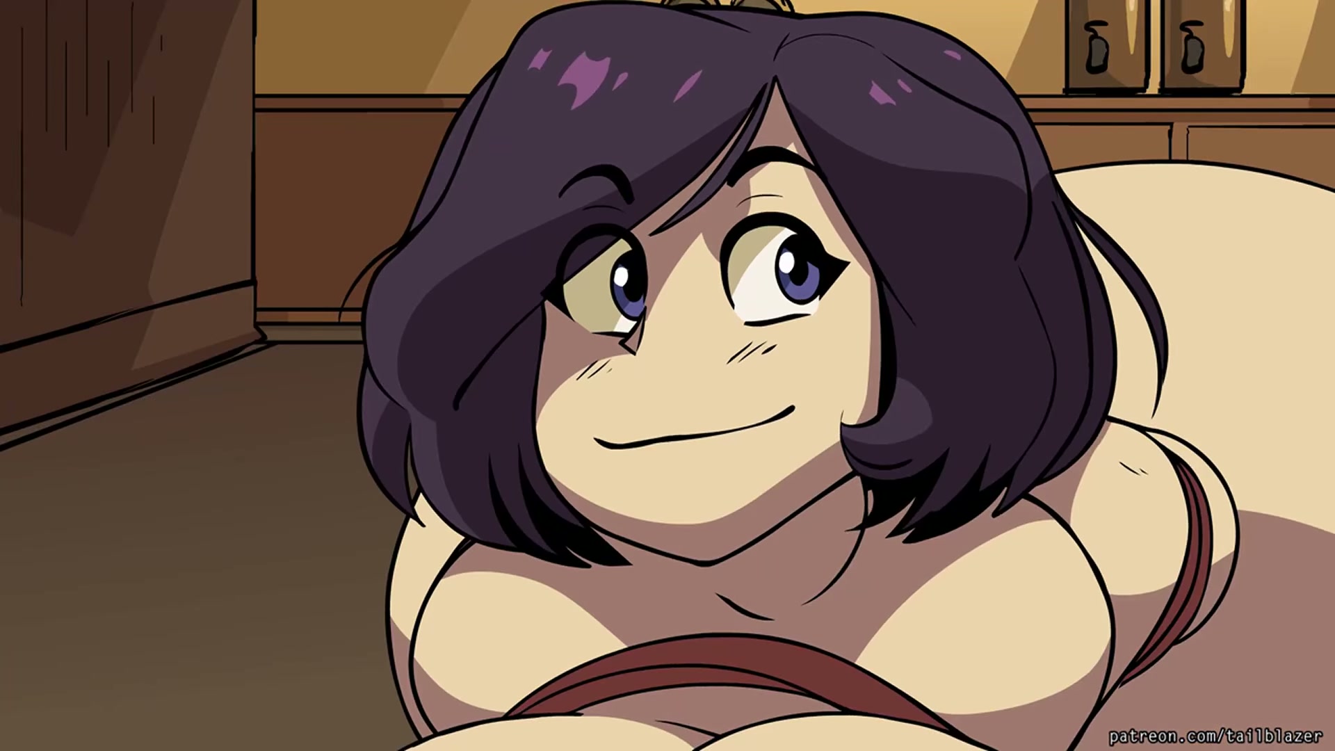 Bombshell barista and doggirl transformation (Tail-Blazer)