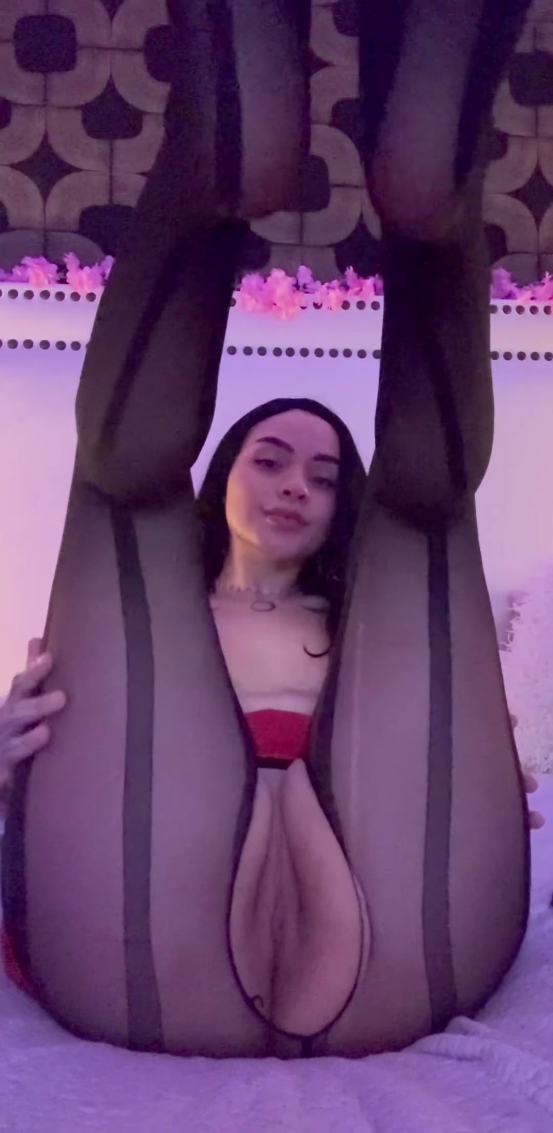 These pantyhose look so adorable on me