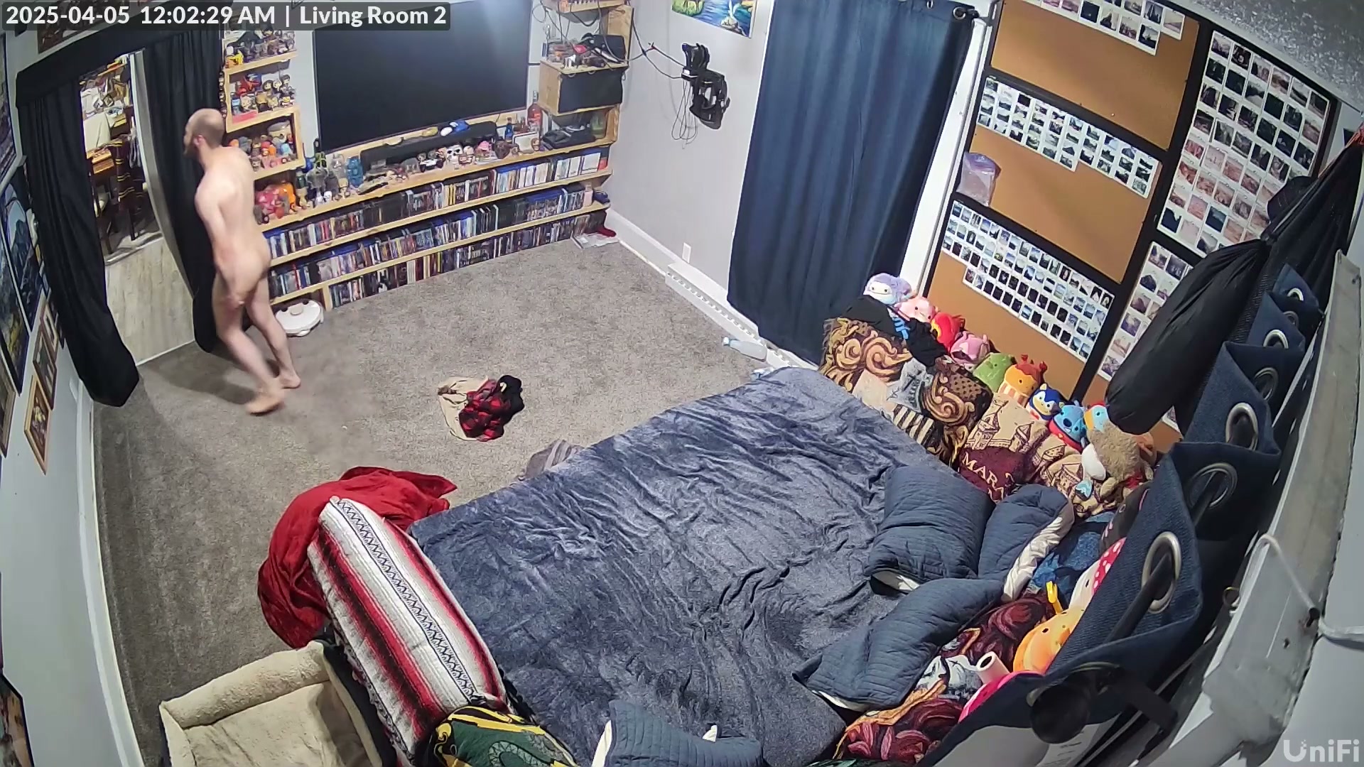 Post nut BTS, we all went to the bathroom and Red started grabbing Rusty ass. Then we all went to watch the movie again. Just regular in between stuff.