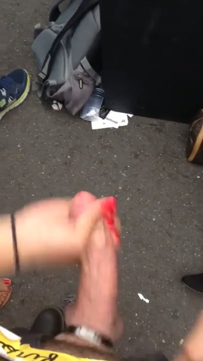 Fully enjoying the festival